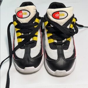Nike Air Max Kids Sneakers Black White Yellow